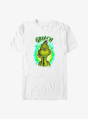 Dr. Seuss Brushy Grinch Big & Tall T-Shirt