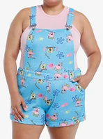 SpongeBob SquarePants Character Scuba Shortalls Plus