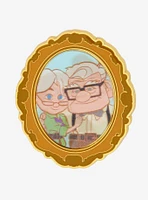 Loungefly Disney Pixar Up Carl and Ellie Lenticular Portrait Enamel Pin — BoxLunch Exclusive