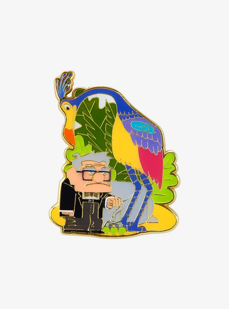 Loungefly Disney Pixar Carl and Kevin Jungle Enamel Pin — BoxLunch Exclusive