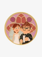 Loungefly Disney Pixar Up Carl and Ellie Wedding Enamel Pin — BoxLunch Exclusive