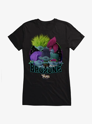 Trolls 3 Band Together Brozone Group Girls T-Shirt