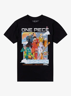 One Piece Straw Hat Pirates Egghead Group T-Shirt