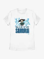 Blue Eye Samurai Mizu Chibi Style Womens T-Shirt