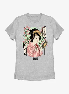 Blue Eye Samurai Akemi Japanese Art Style Womens T-Shirt