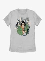 Blue Eye Samurai Taigen Japanese Art Style Womens T-Shirt