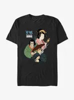 Blue Eye Samurai Mizu Akemi And Taigen T-Shirt