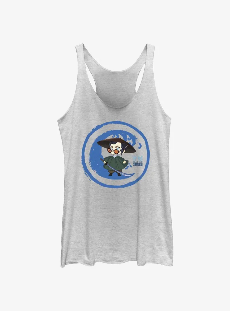 Blue Eye Samurai Mizu Chibi Wabe Womens Tank Top