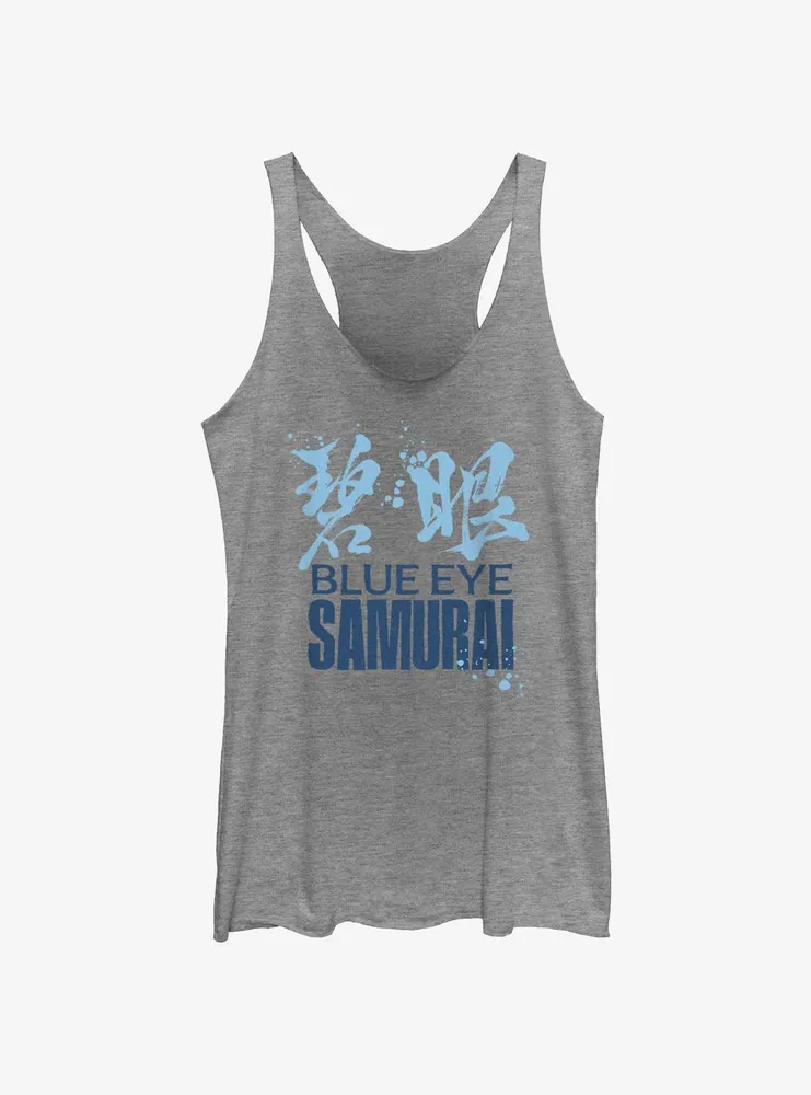 Blue Eye Samurai Logo Womens Tank Top