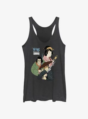 Blue Eye Samurai Mizu Akemi And Taigen Womens Tank Top