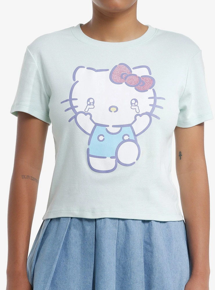 Hello Kitty Crying Girls Baby T-Shirt