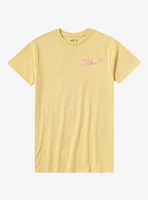 Selena Bidi Bom Puff Paint Boyfriend Fit Girls T-Shirt