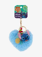 Disney Lilo & Stitch Pineapple Heart Plush Key Chain