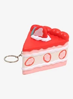 Strawberry Cake Squishy Key Chain