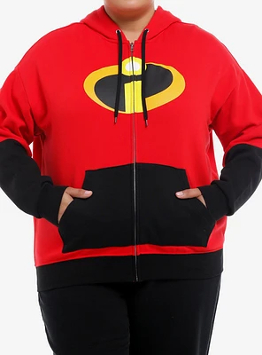 Disney Pixar The Incredibles Costume Girls Hoodie Plus