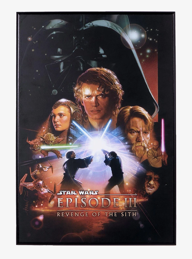 Star Wars Revenge Of The Sith Poster Wall Art