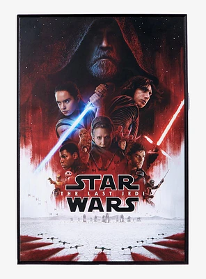 Star Wars The Last Jedi Poster Wall Art