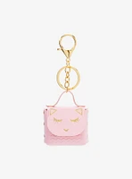 Pink Cat Purse Key Chain