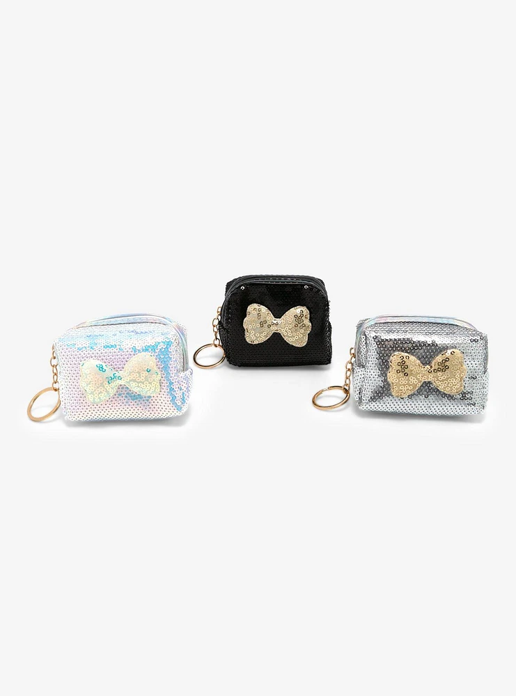 Sequin Bow Coin Purse Blind Assortment Key Chain