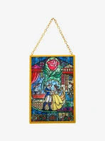 Disney Beauty And The Beast Stained Glass Wall Art
