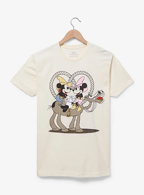 Disney Mickey & Minnie Mouse Western Horse Women's T-Shirt - BoxLunch Exclusive