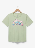 Sanrio Hello Kitty and Friends Rainbow Embroidered Women's T-Shirt — BoxLunch Exclusive