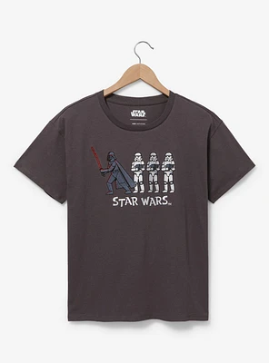 Our Universe Star Wars Darth Vader & Stormtroopers Women's T-Shirt - BoxLunch Exclusive