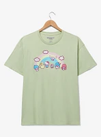 Sanrio Hello Kitty and Friends Rainbow Embroidered Women's Plus T-Shirt — BoxLunch Exclusive