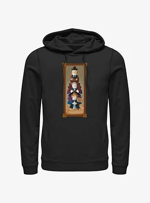 Disney The Haunted Mansion Quicksand Men Portrait Hoodie Hot Topic Web Exclusive