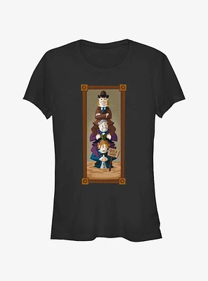 Disney The Haunted Mansion Quicksand Men Portrait Girls T-Shirt Hot Topic Web Exclusive