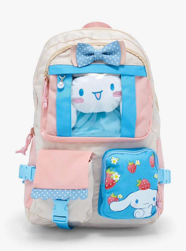 Sanrio Cinnamoroll Strawberry Multi-Pocket Backpack - BoxLunch Exclusive