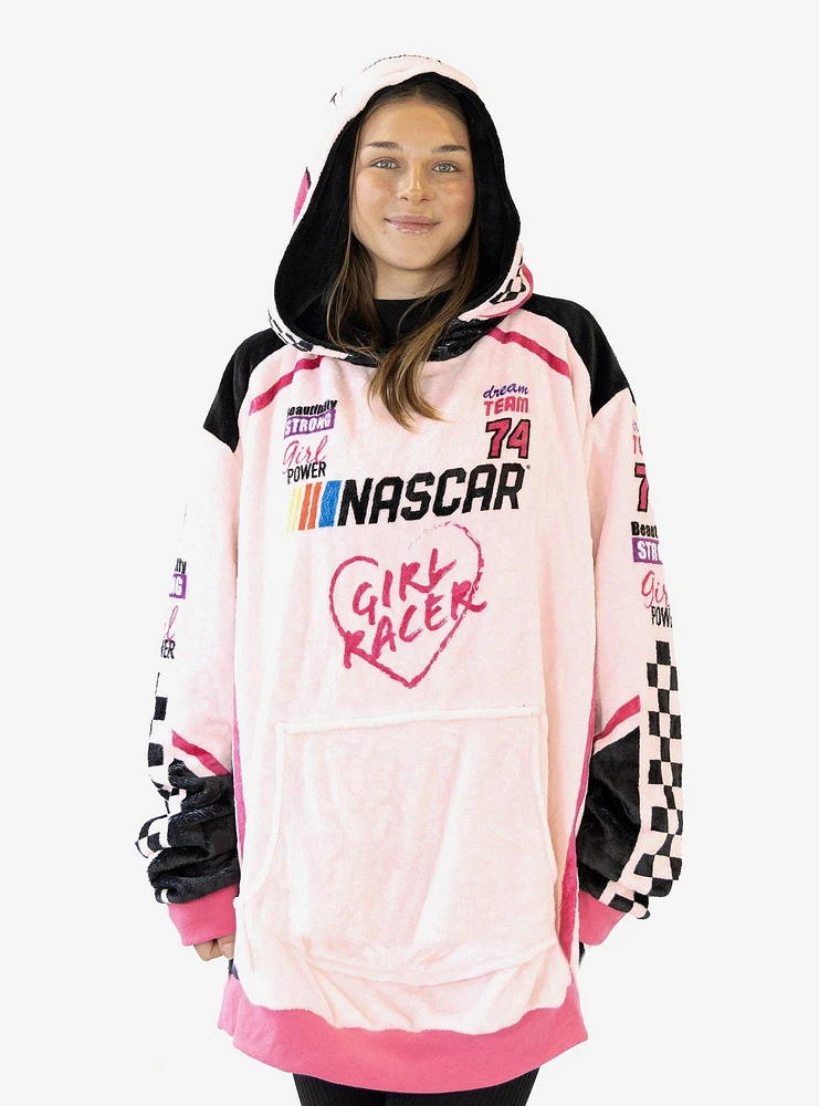 Plushible 2-in-1 NASCAR Snugible Pink