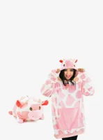 Plushible 2-in-1 Rosie the Strawberry Cow Snugible