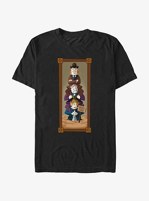 Disney The Haunted Mansion Quicksand Men Portrait T-Shirt Hot Topic Web Exclusive