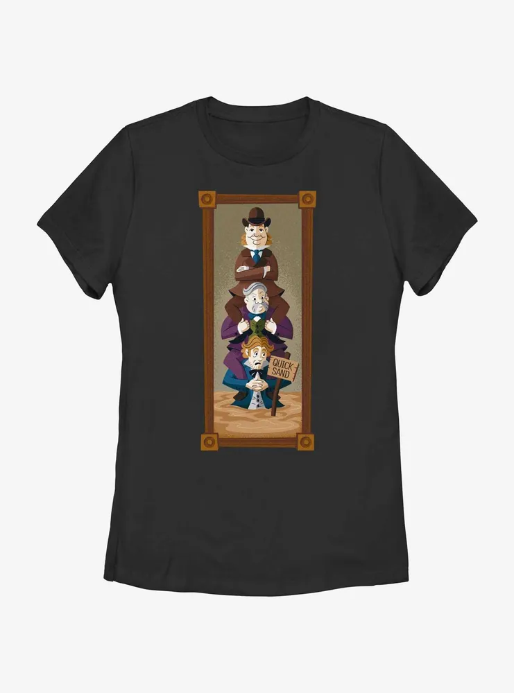 Disney The Haunted Mansion Quicksand Men Portrait Womens T-Shirt BoxLunch Web Exclusive