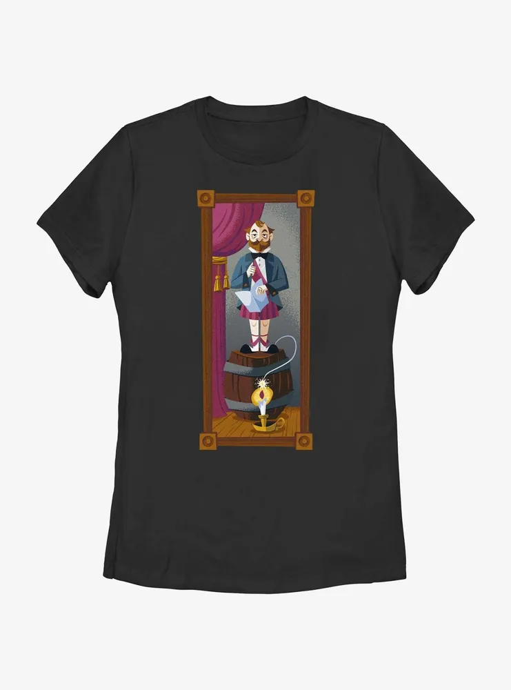 Disney The Haunted Mansion Dynamite Gentleman Portrait Womens T-Shirt BoxLunch Web Exclusive