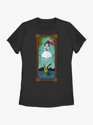 Disney The Haunted Mansion Tightrope Walker Portrait Womens T-Shirt BoxLunch Web Exclusive