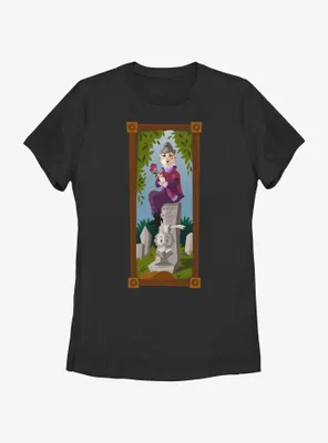 Disney The Haunted Mansion Black Widow Portrait Womens T-Shirt BoxLunch Web Exclusive