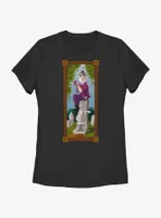 Disney The Haunted Mansion Black Widow Portrait Womens T-Shirt BoxLunch Web Exclusive