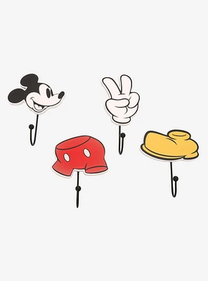 Disney Mickey Mouse Icon Wall Hook Set