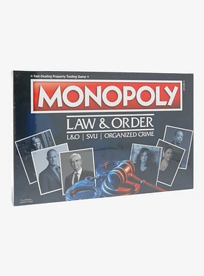 Monopoly Law & Order Edition Board Game