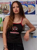 Her Universe Marvel Deadpool & Wolverine Logo Girls Crop Cami