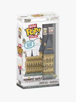 Funko Bitty Pop! Harry Potter Hogwarts Castle Display Case and Vinyl Figure Set