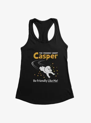 Casper Be Friendly Like Me Womens Tank Top