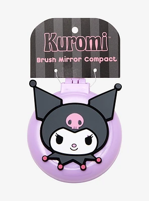 Sanrio Kuromi Brush Mirror Compact — BoxLunch Exclusive