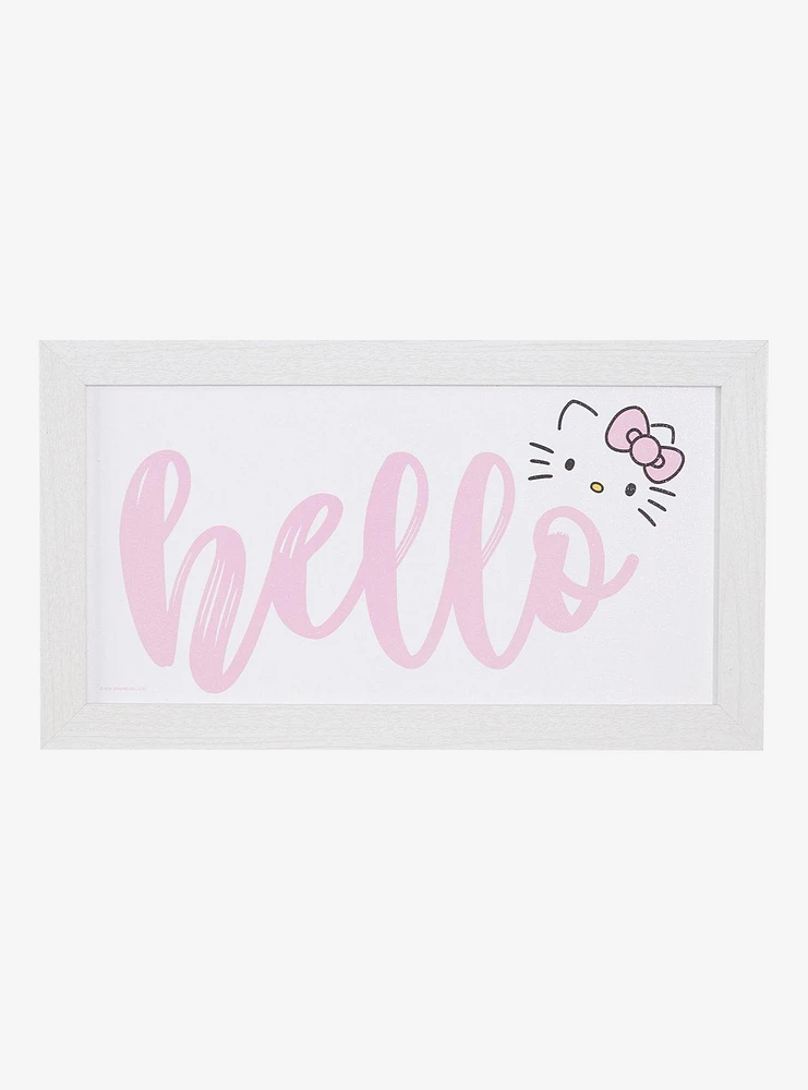 Hello Kitty Hello Framed Wall Art