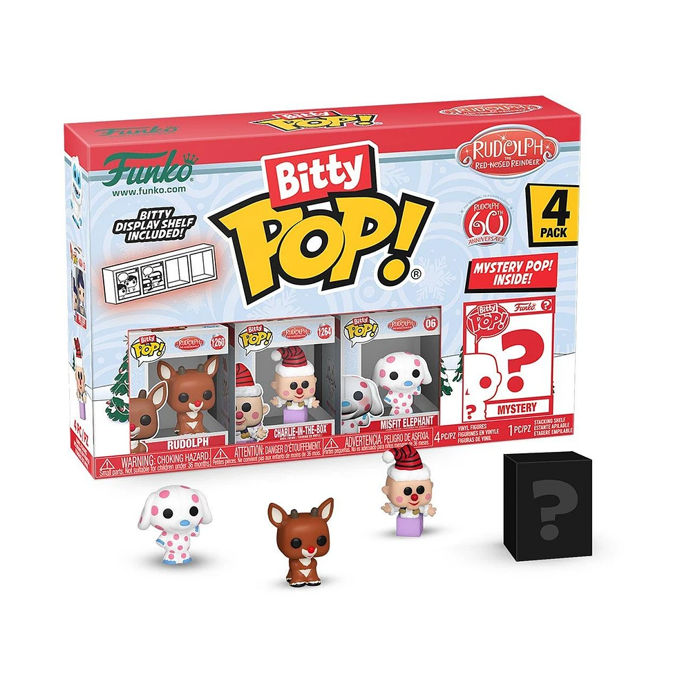 Funko Bitty Pop! Rudolph the Red Nosed Reindeer Misfit Toys Vinyl Figure Set