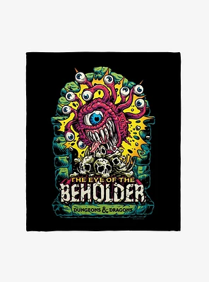 Dungeons & Dragons The Eye Of The Beholder Throw Blanket