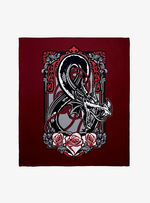 Dungeons & Dragons Ampers& Roses Throw Blanket