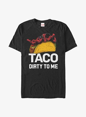 Marvel Deadpool Taco Dirty To Me Extra Soft T-Shirt